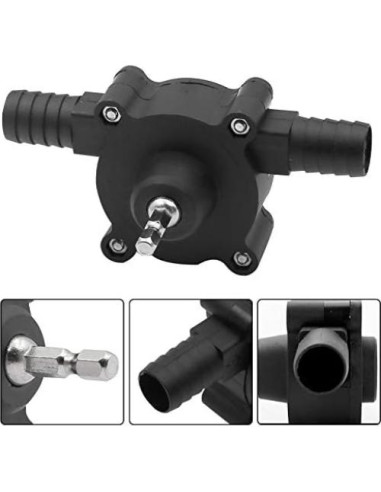 Bomba de Taladro Eléctrica Lzndeal 15 L/min Autocebante
