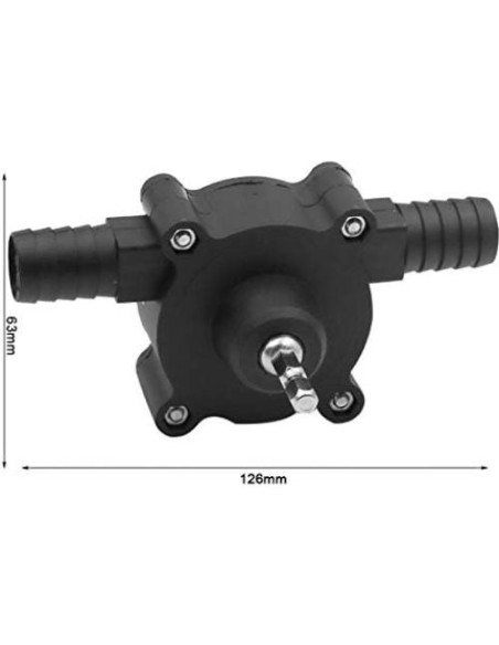 Bomba de Taladro Eléctrica Lzndeal 15 L/min Autocebante