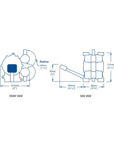 Bomba de agua dulce Whale GP0550 Gusher Mk 3 manual 15.14 L/min