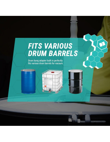 Bomba de Sifón Manual TERA PUMP TRCDRUM 21 L/min para Barriles