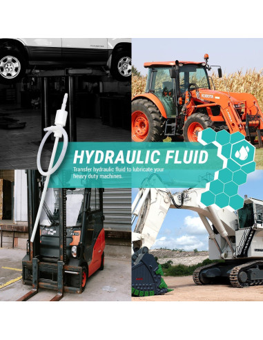 Bomba de Sifón Manual TERA PUMP TRCDRUM 21 L/min para Barriles