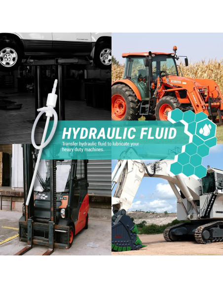 Bomba de Sifón Manual TERA PUMP TRCDRUM 21 L/min para Barriles