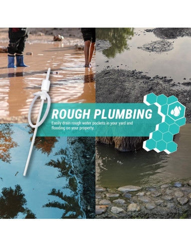 Bomba de Sifón Manual TERA PUMP TRCDRUM 21 L/min para Barriles