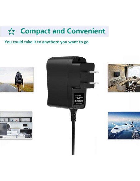 Adaptador AC DC J-ZMQER para Radio Sangean MMR88