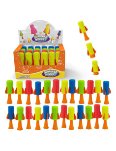 Cohetes Saltarines Poppers IPIDIPI TOYS - Paquete de 24 Juguetes