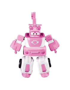 Super Wings Remolque de Rescate Dizzy 17.78 cm + Mini Figura 5.08 cm