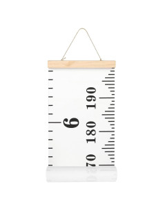 Mibote Gráfico de Crecimiento Infantil en Lienzo 200x20cm