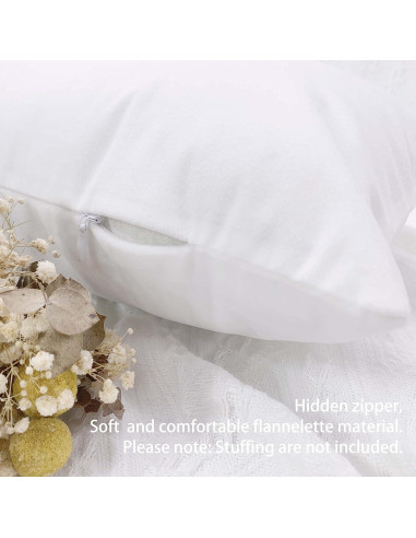 Fundas de Cojín QIYUHOY Arcoíris 45x45 cm con Afirmaciones