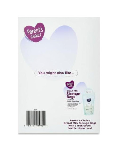 Compresas de Lactancia Premium Parents Choice 120 Unidades