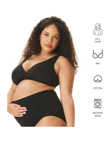 Sostenes de Maternidad Motherhood Maternity Algodón Spandex 2 Pzas