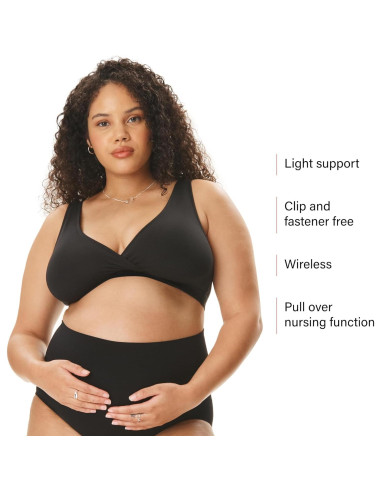 Sostenes de Maternidad Motherhood Maternity Algodón Spandex 2 Pzas