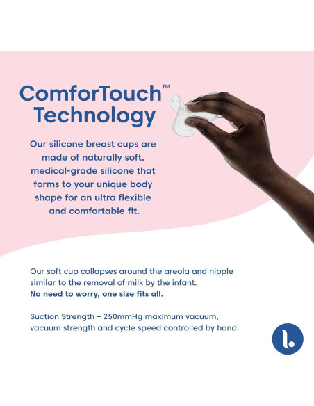 Conjunto Taza Silicona para Pecho Limerick - Talla Única