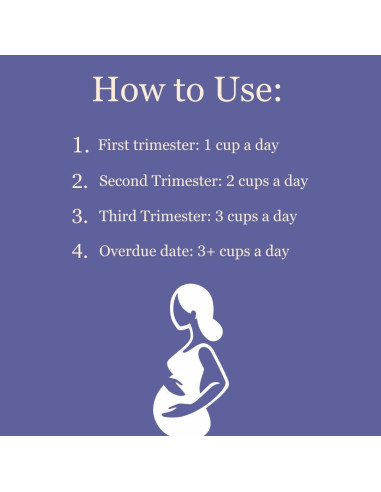 Té de Embarazo Lady in Waiting Birth Song Botanicals 40 Porciones