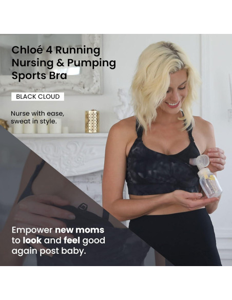 Sostenedor Deportivo de Lactancia Chloe 4 Running - Espalda Cruzada