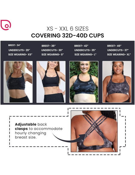 Sostenedor Deportivo de Lactancia Chloe 4 Running - Espalda Cruzada