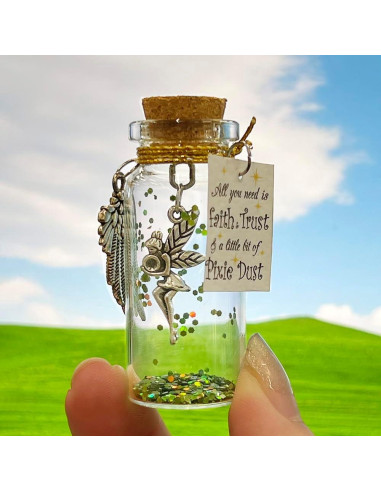 Botella de Deseos de Vidrio CATABUBU 28.35 ml Hada