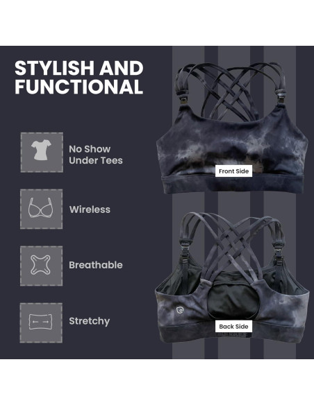 Sostenedor Deportivo de Lactancia Chloe 4 Running - Espalda Cruzada