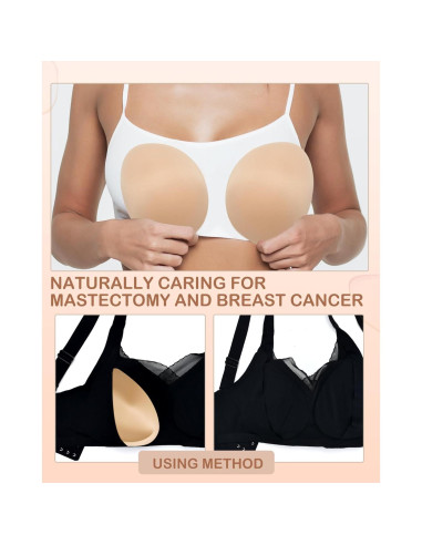 Insertos Gruesos para Sujetador KSang - Aumentadores B/C, 2 Pares