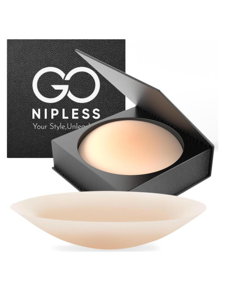 Cubiertas de Pezones Go Nipless - Silicona Reutilizables A-DD