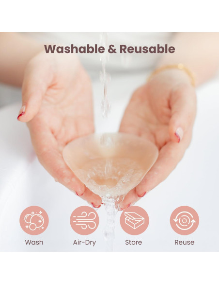 Cubiertas de Pezones Go Nipless - Silicona Reutilizables A-DD