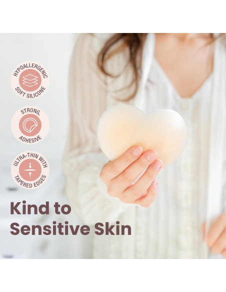 Cubiertas de Pezones Go Nipless - Silicona Reutilizables A-DD