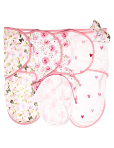 Sacos de dormir para bebés Babykinz 100% algodón 0-3 meses