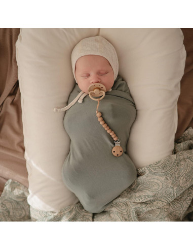 Manta Envueltoria Estirable Mushie Tradewinds 119x119 cm