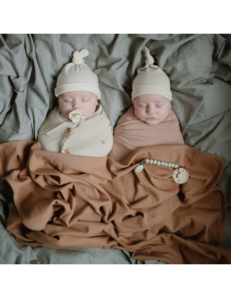 Manta Envueltoria Estirable Mushie Tradewinds 119x119 cm