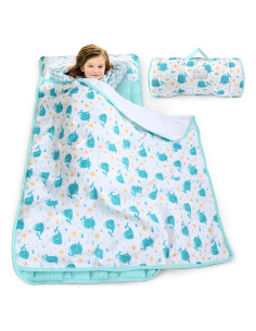 Colchoneta para Siesta Niños Biloban 127x53 cm con Almohada