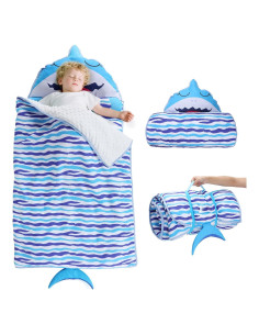 Colchoneta de Siesta Biubee Tiburón 139.7x106.7cm para Niños