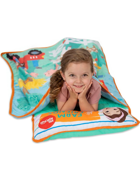 Esterita para Siesta Sra. Rachel Amigos de la Granja 116.8x53.3cm