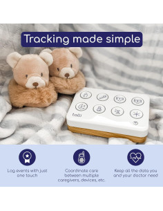 Talli Diario Rastreador de Bebé - Monitor de Alimentación y Sueño 2