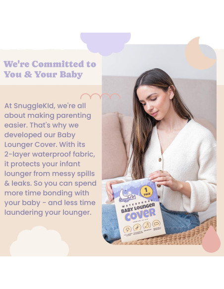Cubierta de Cuna SnuggleKid 100% Impermeable Algodón Orgánico Cubierta de Cuna SnuggleKid 100% Impermeable Algodón Orgánico