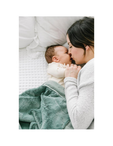 Manta de Recepción SARANONI Eucalipto 76.2x101.6 cm Ultra Suave