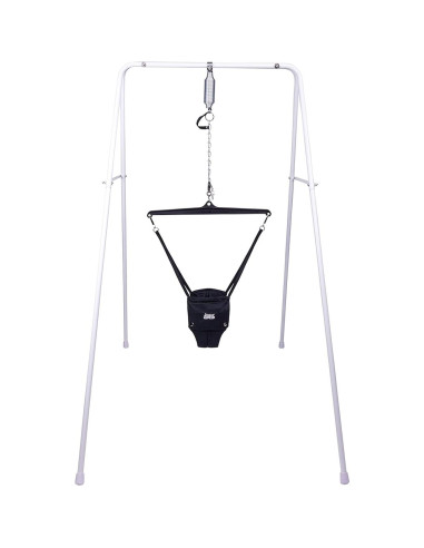 Saltador para Bebés Jolly Jumper Clásico Negro - Altura Ajustable, hasta 12.7 kg