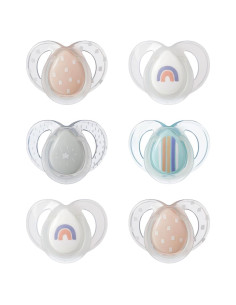 Chupete Tommee Tippee Brilla en la Oscuridad 6-18 Meses Rosa