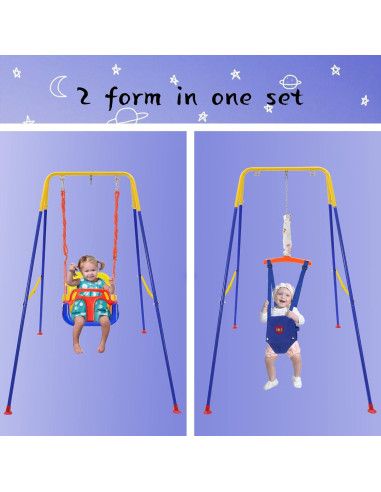 Columpio 3 en 1 DUOHUI para Bebés y Niños Pequeños