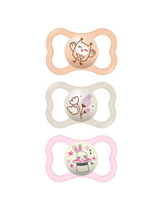 Chupete MAM Air Noche y Día para Bebé 6-16 Meses Piel Sensible