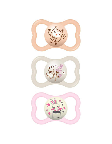 Chupete MAM Air Noche y Día para Bebé 6-16 Meses Piel Sensible