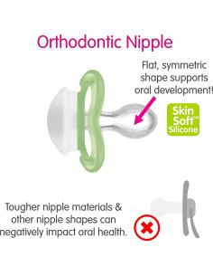 Chupete MAM Air Noche y Día para Bebé 6-16 Meses Piel Sensible 2