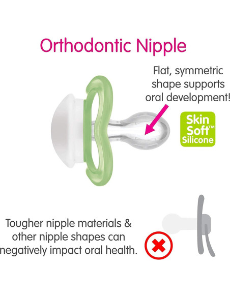 Chupete MAM Air Noche y Día para Bebé 6-16 Meses Piel Sensible