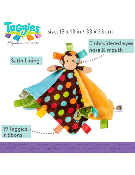 Manta de Personaje Dazzle Dots Mono Mary Meyer 34.3 cm