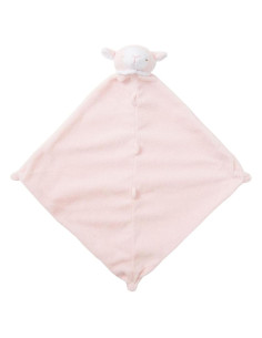 Manta de Viaje Angel Dear Cordero Rosa 35x35 cm Microfibra