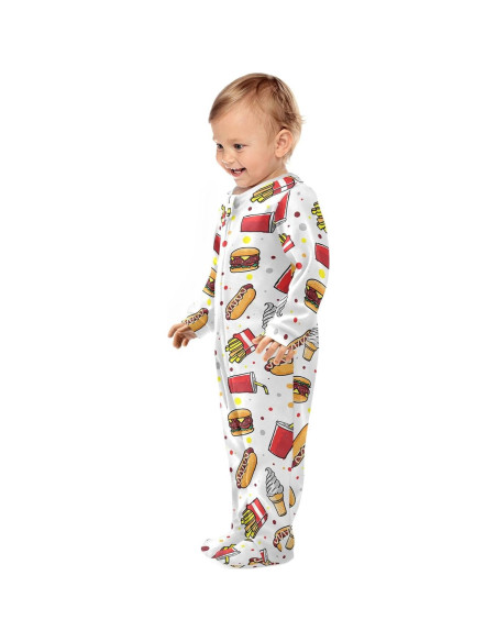 Mono de Algodón para Bebés Dussdil con Cremallera - 3 a 24 Meses