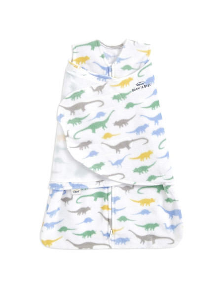 Saco de Dormir HALO Ajustable 3 Formas Dinosaurios 0-6 Meses