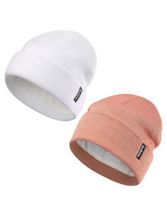 Paquete de 2 Gorras de Invierno EcoSuma para Bebés 0-8 Años