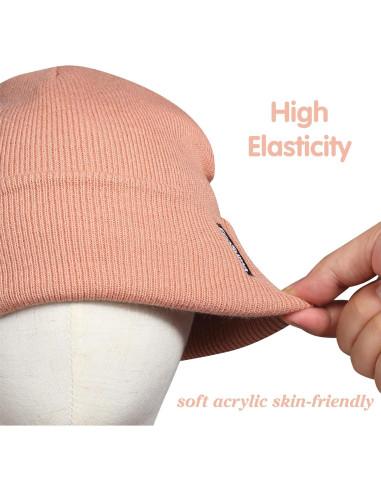 Paquete de 2 Gorras de Invierno EcoSuma para Bebés 0-8 Años