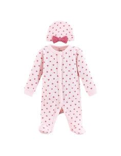 Conjunto Térmico Bebé Prematuro Hudson Baby Mono y Gorra