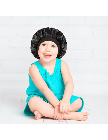 Bonete de Seda Satinada para Niños Choshion - Set F