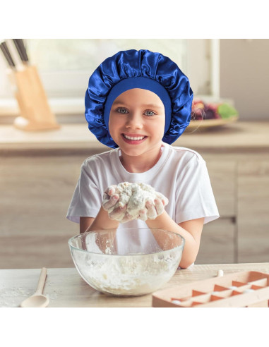 Bonete de Seda Satinada para Niños Choshion - Set F